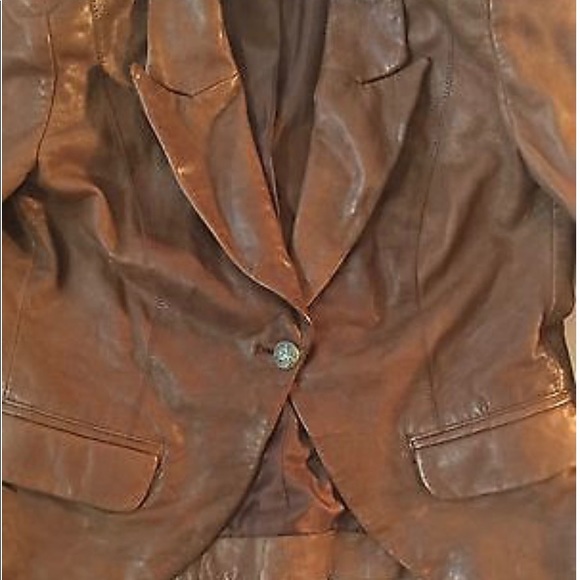 Genuine Leather Moda International Jacket - Picture 4 of 8